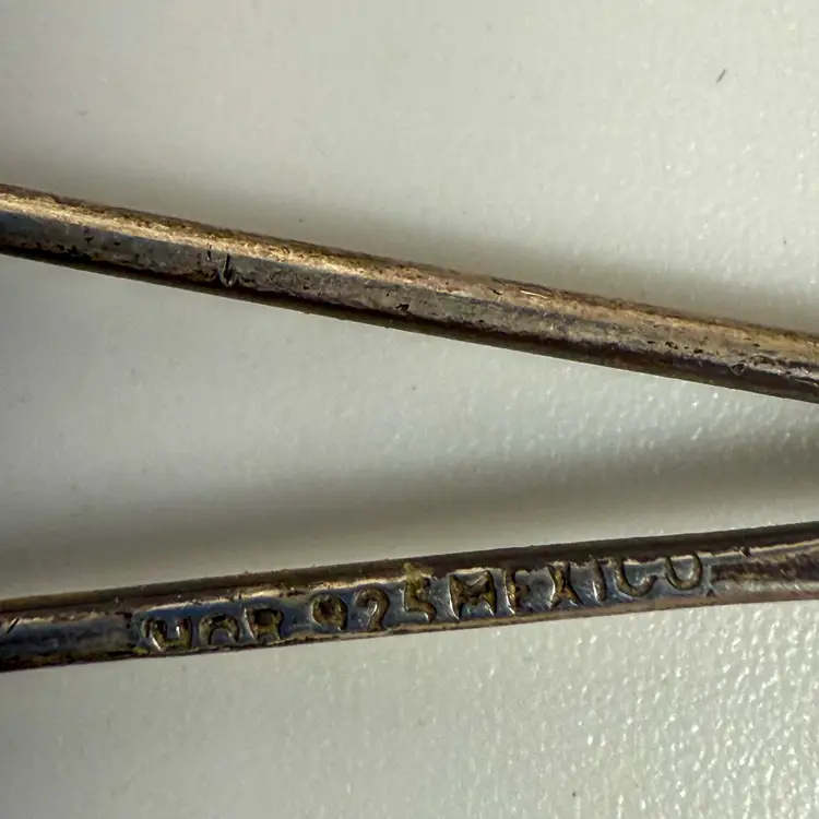 Sterling Silver Mexico Teardrop earrings