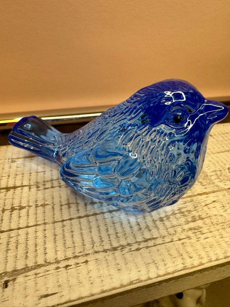 Mini Colorful Crystal Bird Figurine - 3'' inches