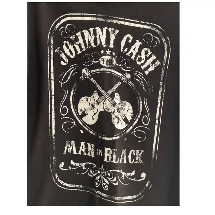 Johnny Cash Man in Black Toddler Tshirt 3T Band Tee Kids Rock'n'Roll Retro Music