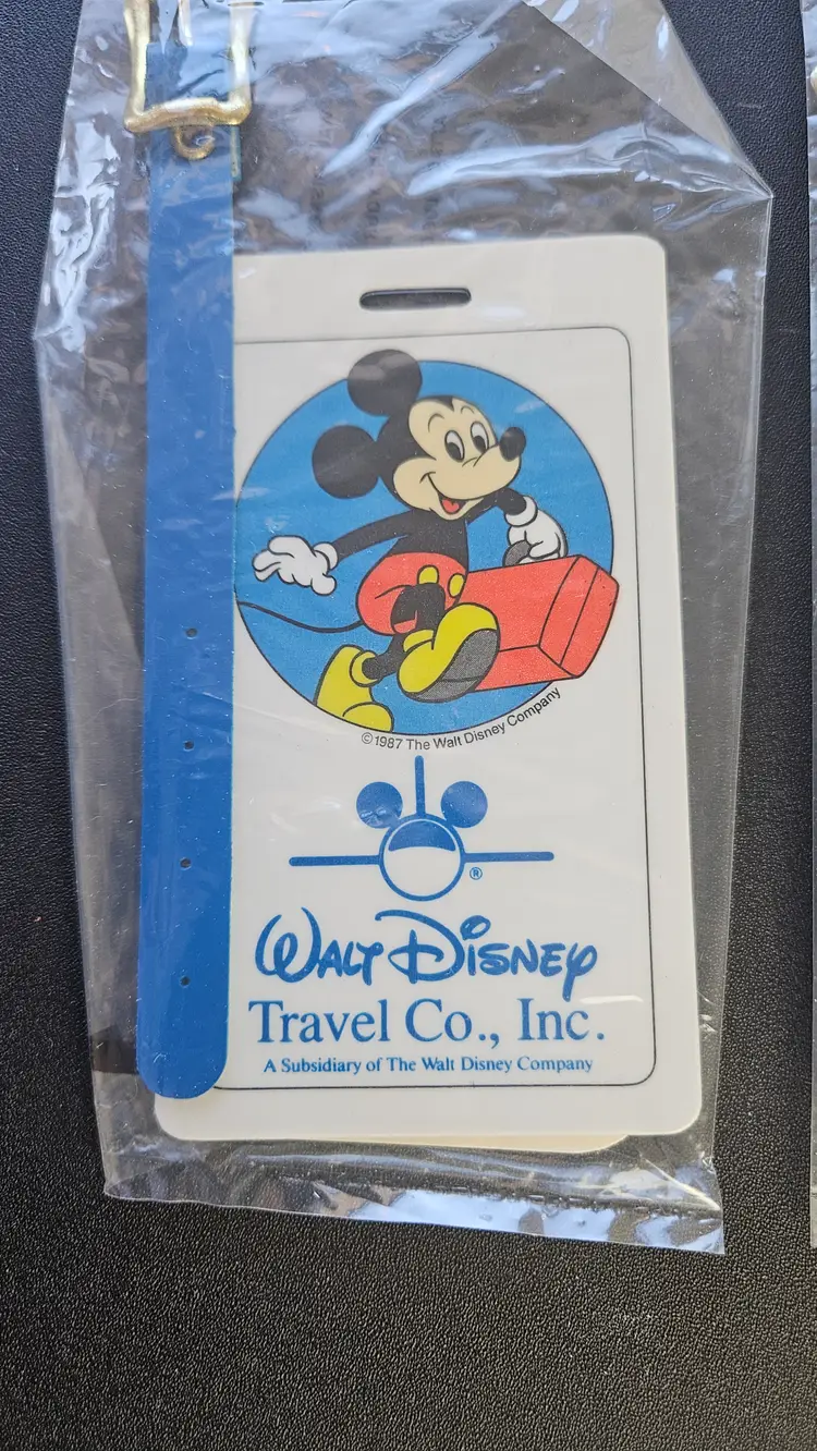 Walt Disney Travel Company Vintage Luggage Tags