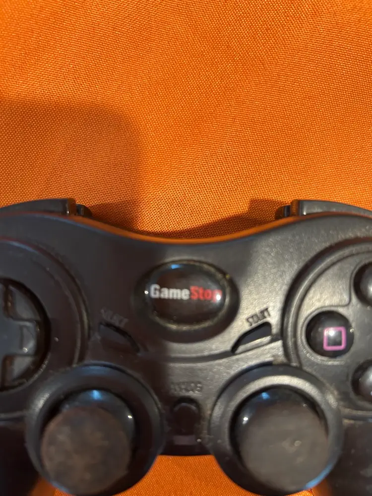 Gamestop BB-178 PlayStation 2 Wireless Controller Black Only Tested -No Receiver