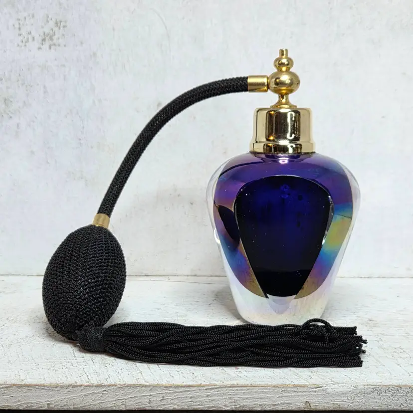 Live Listing Vintage Perfume Bottle With Atomizer