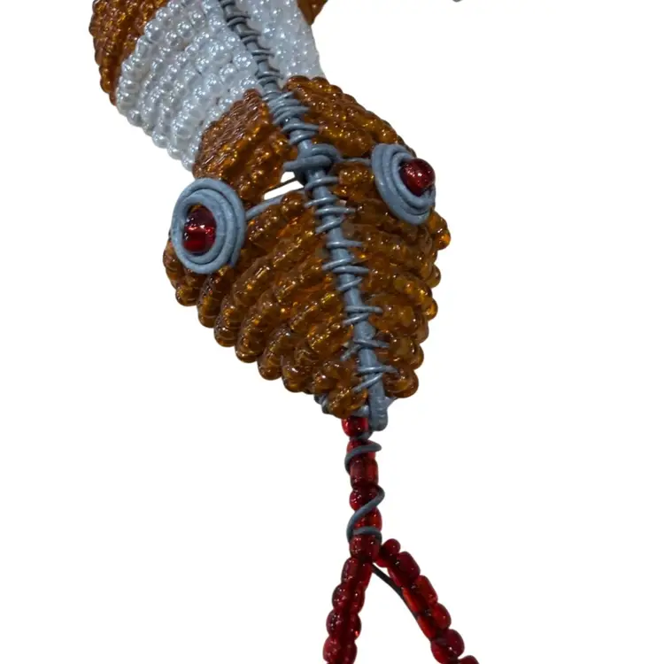 African Beaded Snake 12 Inches