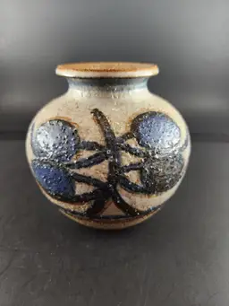 Vintage Cactus Series Ceramic Vase NOOMI BACKHAUSE for Søholm MCM Danish