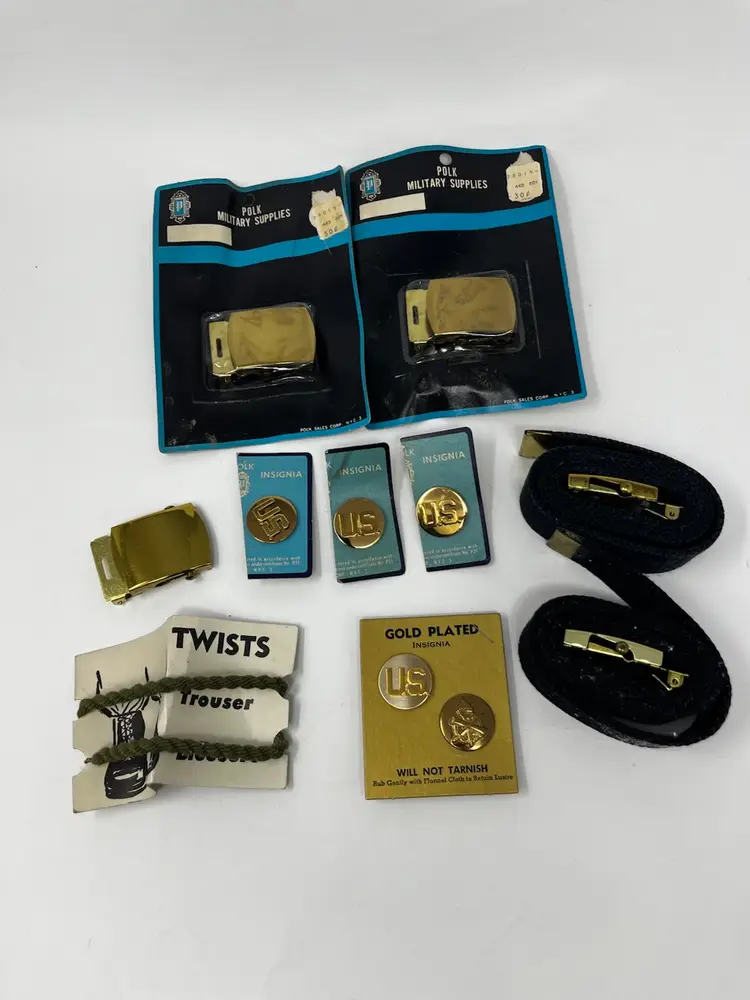 Lot Of Assorted Military Items