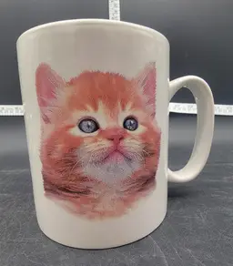 #01 - Calico Kitty Ceramic Coffee Mug