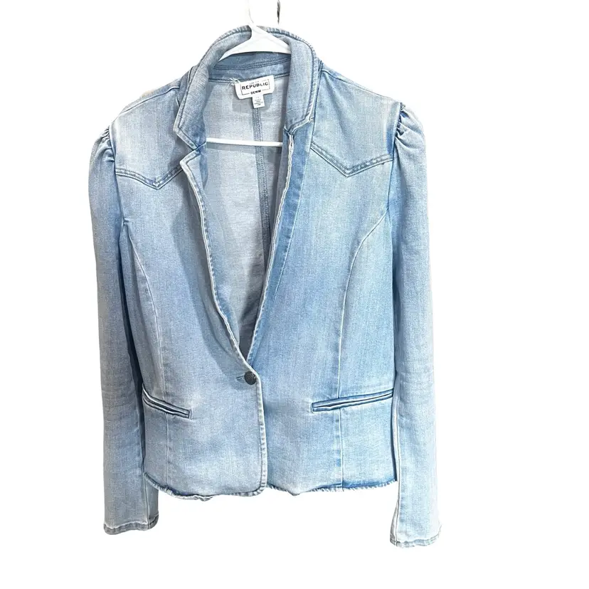 21 Vintage 80s Denim Jean Women’s Career Blazer
