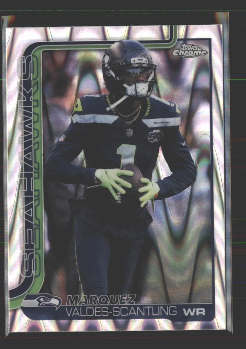 Marquez Valdes-Scantling 2025 Topps Chrome RayWave Refractor #272 - (142) - Seattle Seahawks