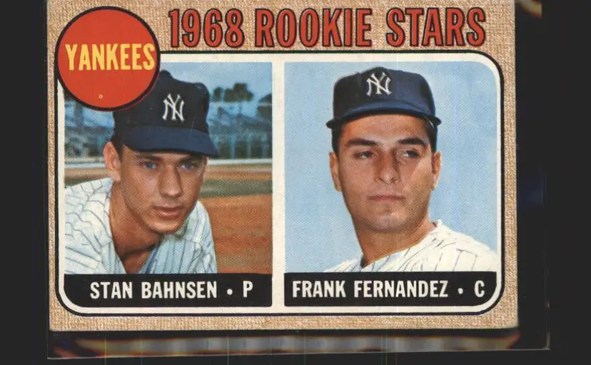 Yankees 1968 Rookie Stars (Bahnsen / Fernandez) 1968 Topps #214 - (140) - New York Yankees