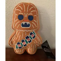 Disney Chewbacca Holiday Gingerbread Cookie Scented Plush Star Wars NWT 12”