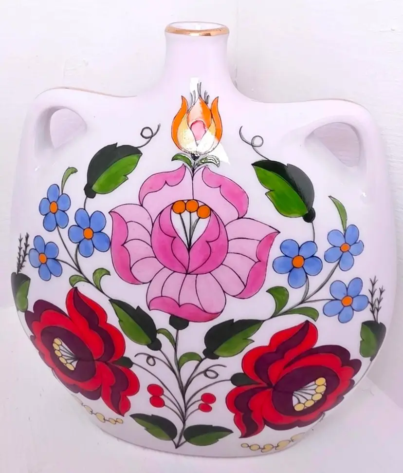 Hungarian Kalocsa Vase