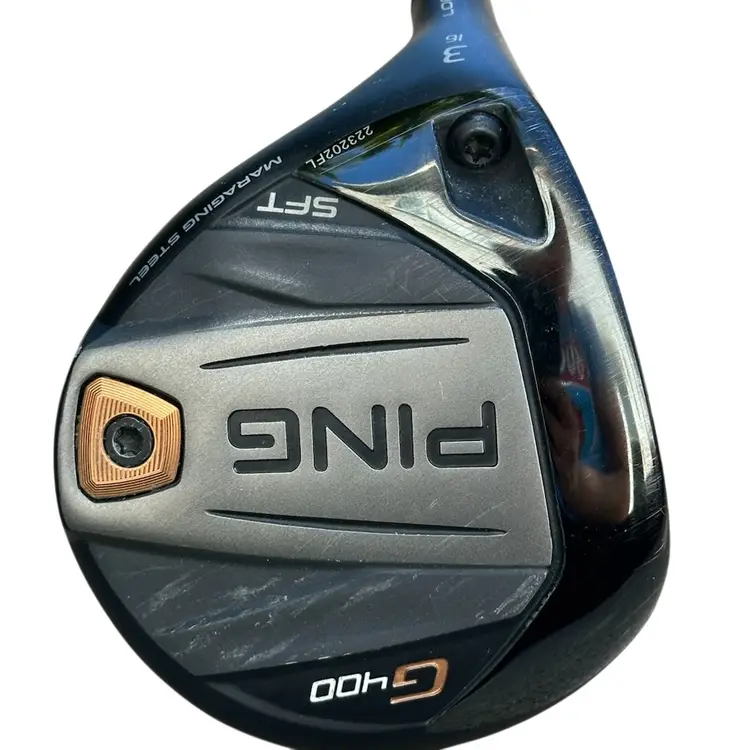 Ping G400 Left Handed 3W 16° Alta CB 65 Stiff Shaft + Original Head Cover