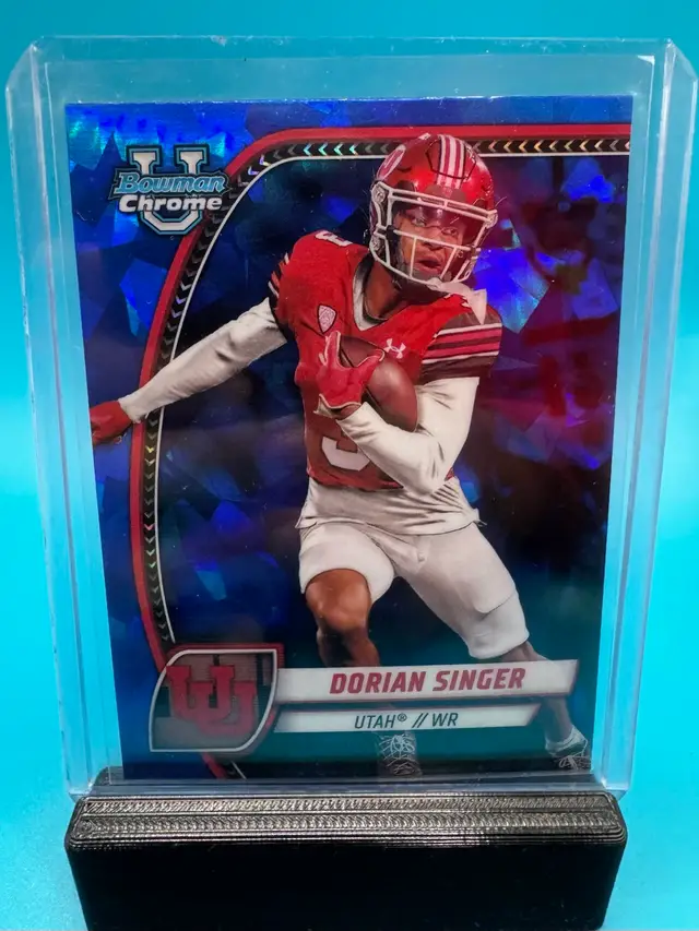 Dorian Singer Bowman Chrome U Sapphire Utah Utes