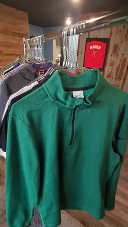 26 pc lot - Polo Ralph Lauren, Marine Layer, Faherty, Kuhl, Ariat, North Face & more