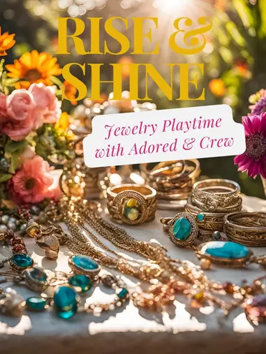 Rise And Shine!! Jewelry Playtime!