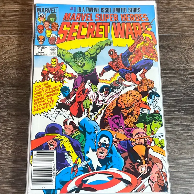 Marvel Super Heroes Secret Wars 1984, #’s 1-7, 9-12, Missing #8