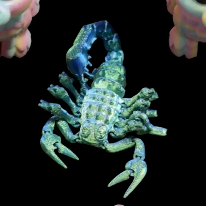 3-D Printed Articulated Scorpion