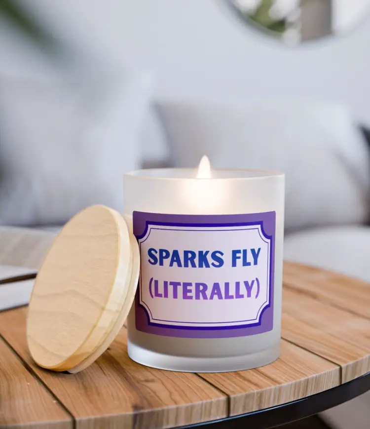Sparks Fly (Literally) 11oz Candle
