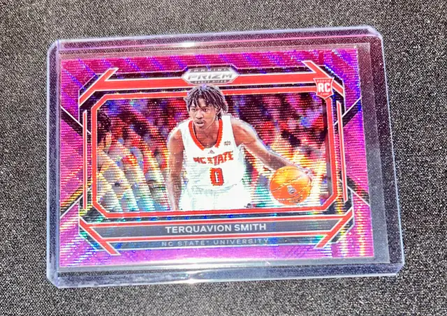 Terquavion Smith Prizm Rookie Card - NC State