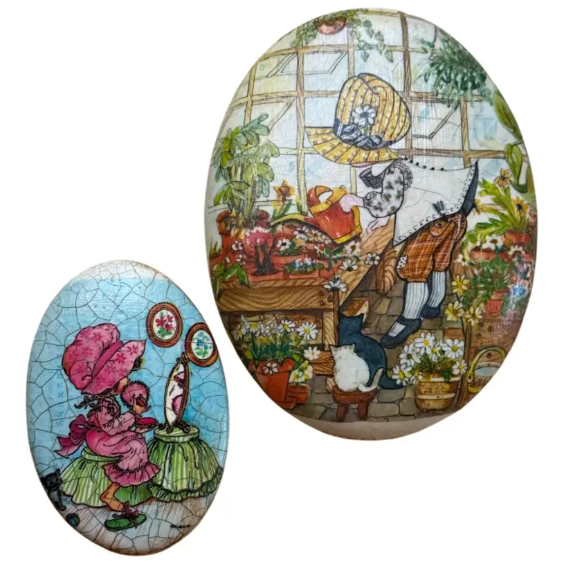 Decapod ceramic vintage wall hanging