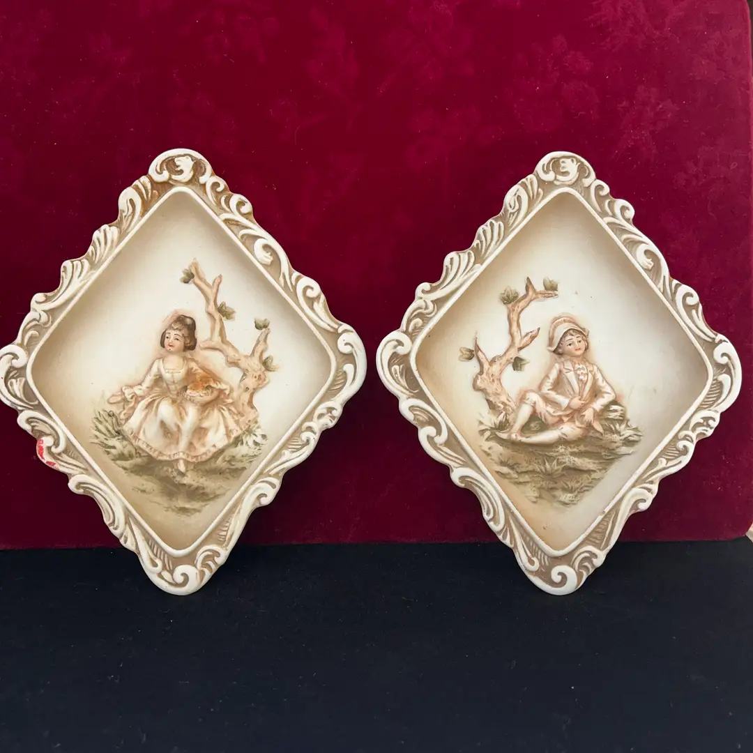 Lefton China Wall Plaques