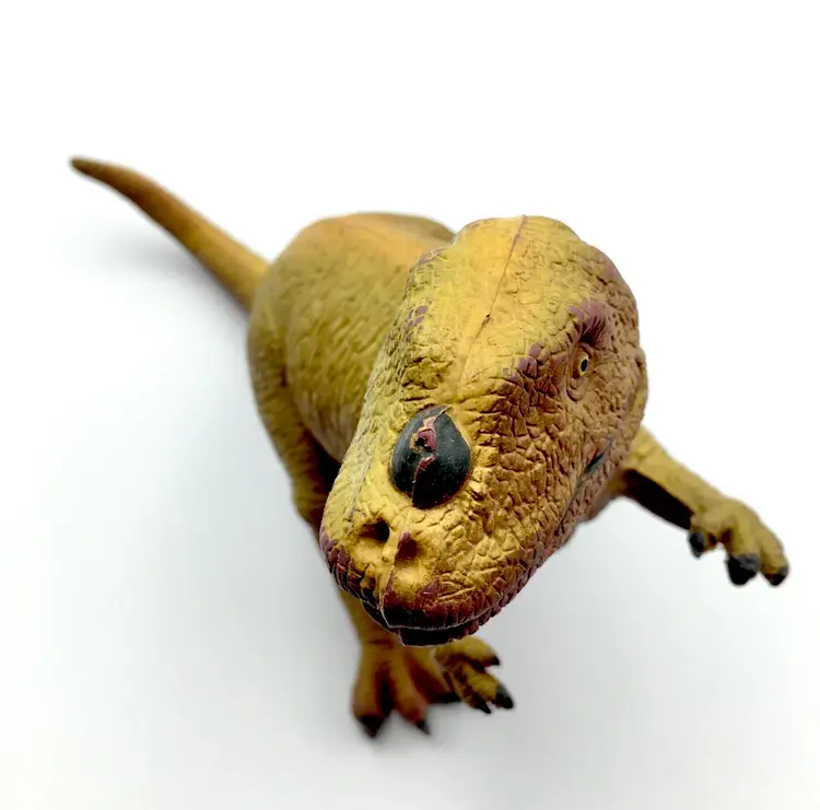 Vintage 1991 Ceratosaurus Dinosaur Rubber/Plastic Figure Toy 12.5”