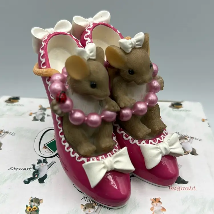 Charming Tails By Fitz & Floyd Sole Sisters NIB