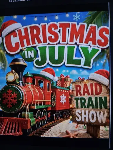 Christmas in July Raid Train