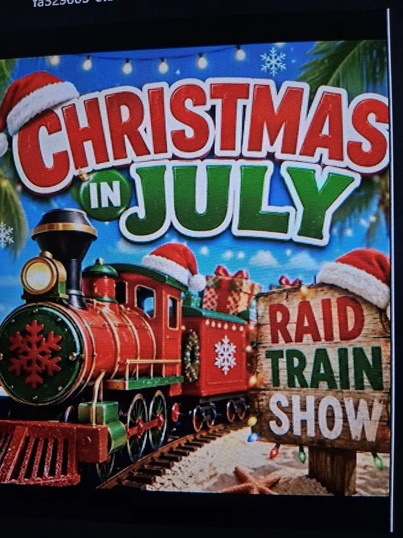 Christmas in July Raid Train