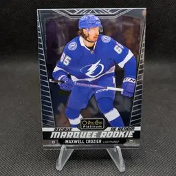 Maxwell Crozier 2024-25 O-Pee-Chee Platinum Marquee Rookie RC #259 - Tampa Bay Lightning