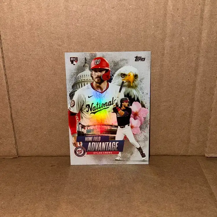 2025 Topps Dylan Crews Home Field Advantage SSP RC