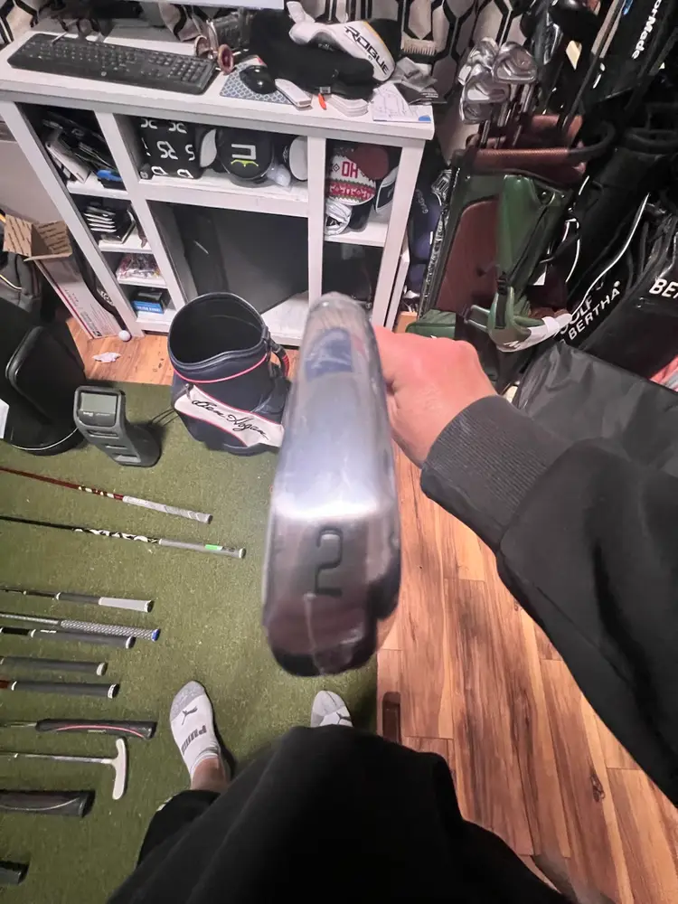 Mizuno 225 2 Driving Iron On Recoil Stiff Flex Shaft