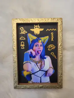Handcrafted Egyptian-Inspired Wall Art