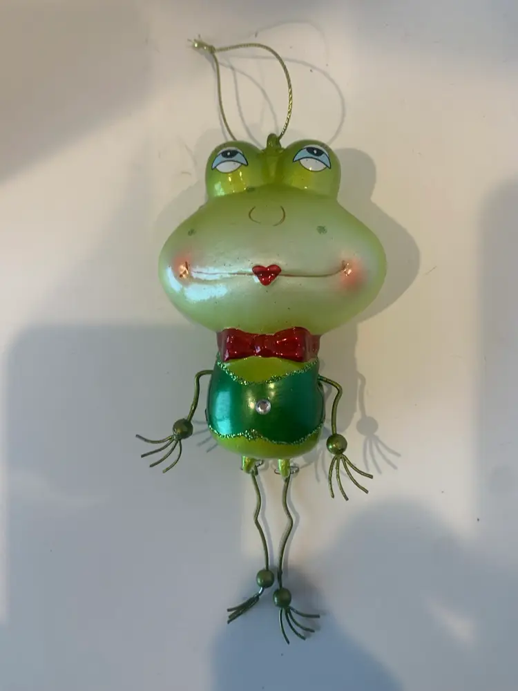 Frog Christmas Ornament