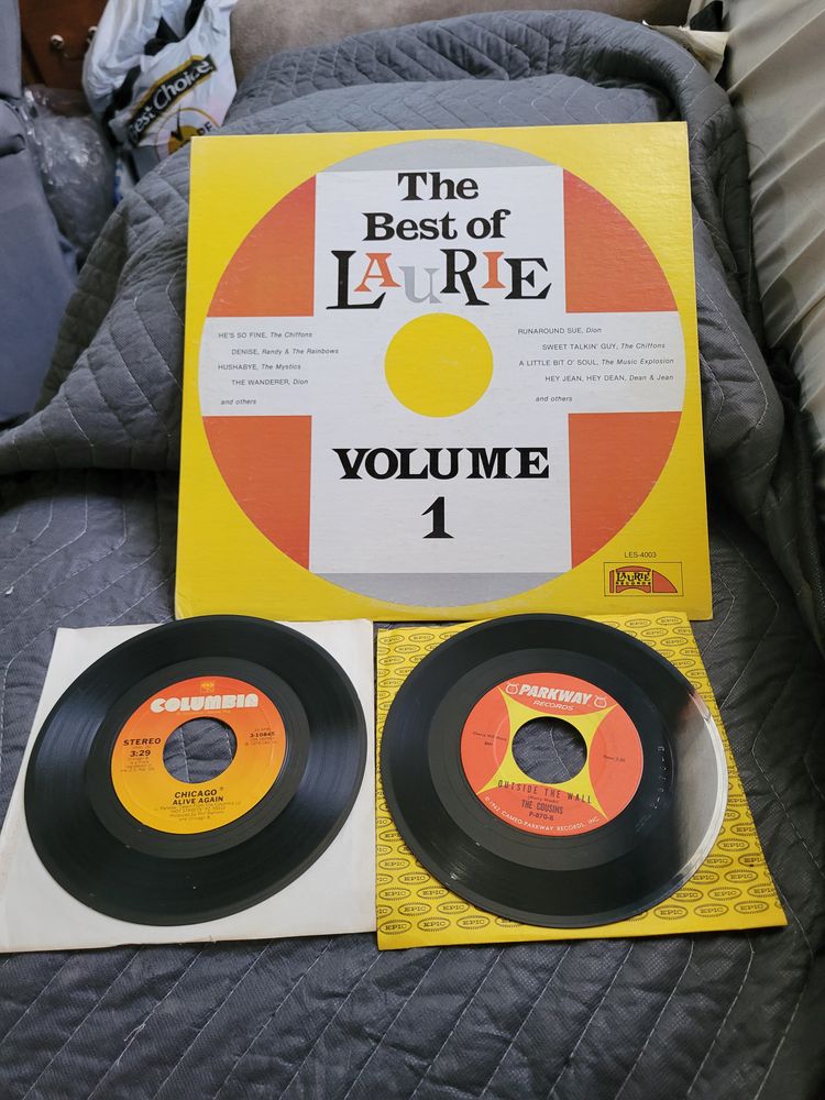 The best of laurie vol 1, chicago and the cousins record