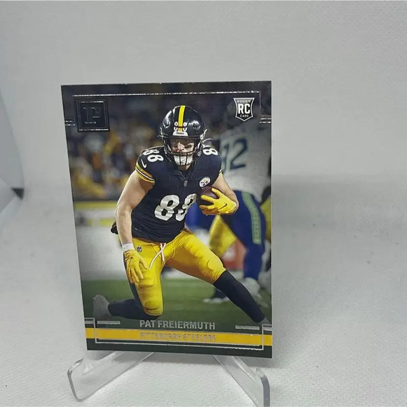 2021 Panini Chronicles Panini Pat Freiermuth PA-23 Pittsburgh Steelers