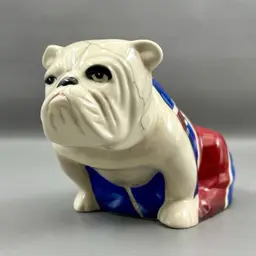 Spectre 007 English Bulldog Figurine Jack DD 007 M  Royal Doulton James Bond