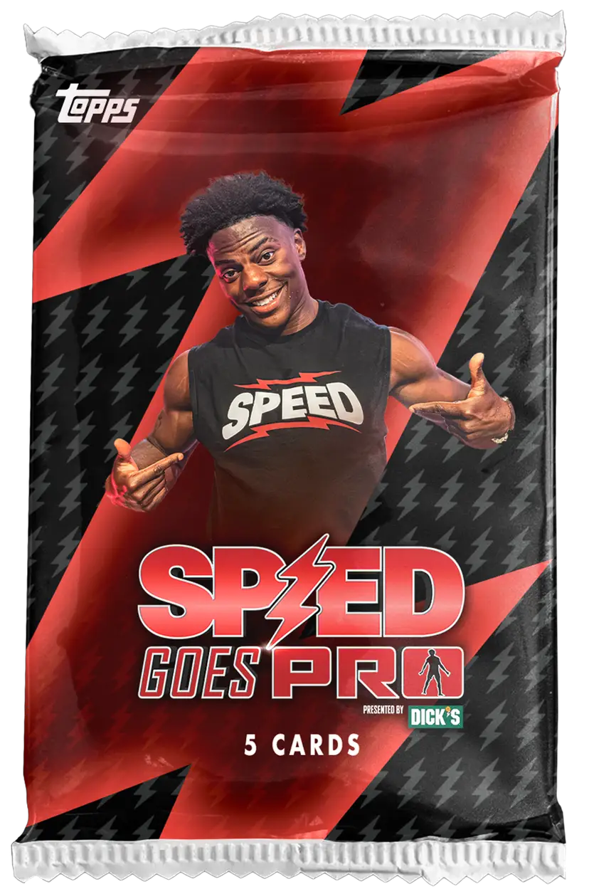 2025 Topps Speed Goes Pro - 5 Card Pack