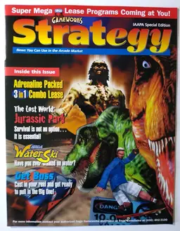 Sega Strategy Magazine House Of The Dead Horror Jurassic Park Retro Video Arcade Game