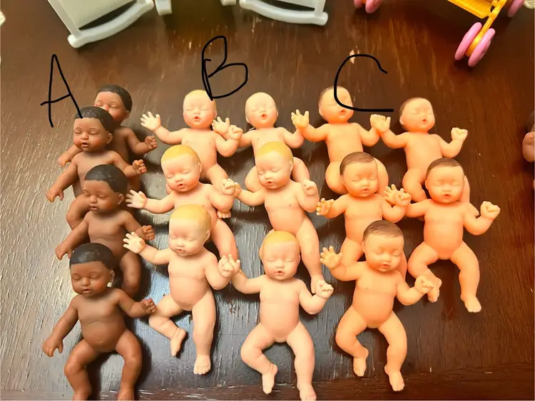 Silicone Mini Babies (Series 1 & 2)