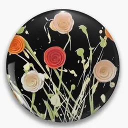 Electric Bouquet - Large Pin