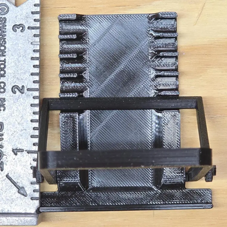 3d Printed Card Stand/Display - 4 Included - Adjustable - Low Profile for Easy Storage - Customize Name and Colors