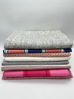 Decorator Fabric Remnants, Upholstery/Drapery-Assorted Patterns & Colors (NN6)