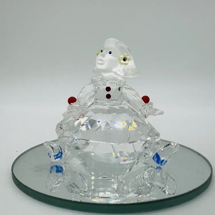 Swarovski Crystal Cheerful Times Figurine Doll 626247 Austria Retired 2in