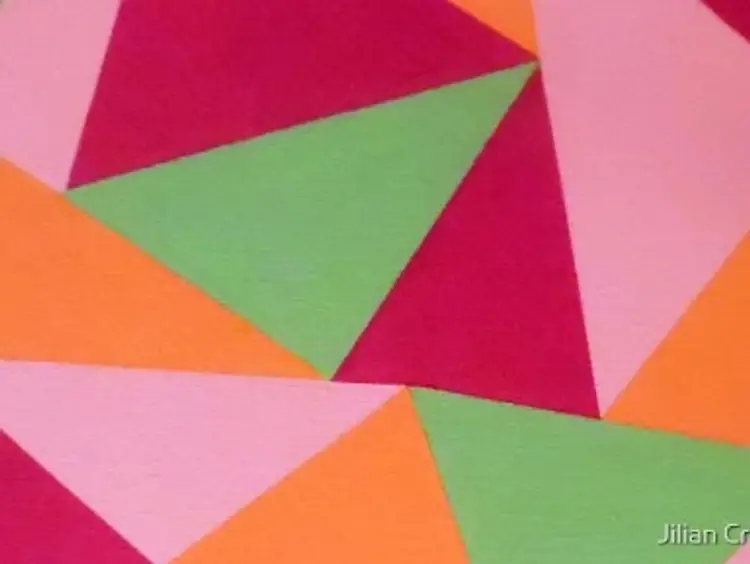 Bermuda Triangles - Zip Pouch 6x4"