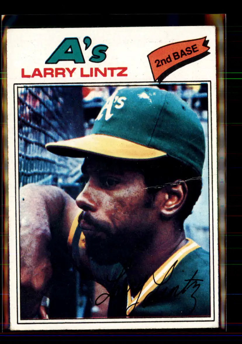 Larry Lintz 1977 Topps #323 - (144) - Oakland Athletics