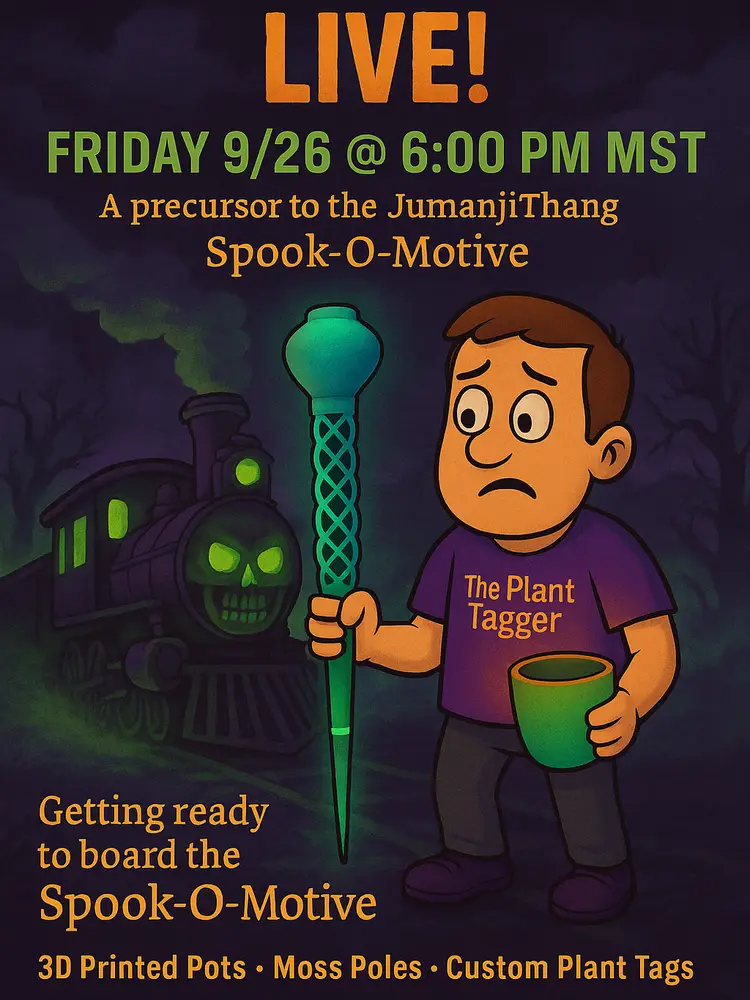 Prepping to Board the Spookomotive 