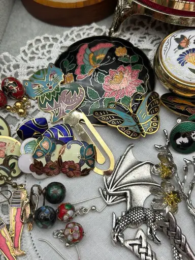 Cloisonné And Asian Inspired!