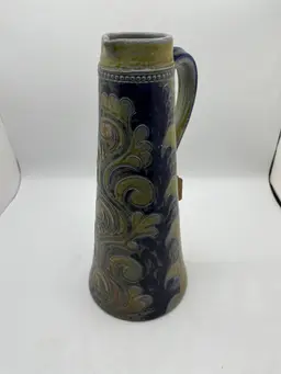 Vintage Handarbeit Salt Glaze Pitcher