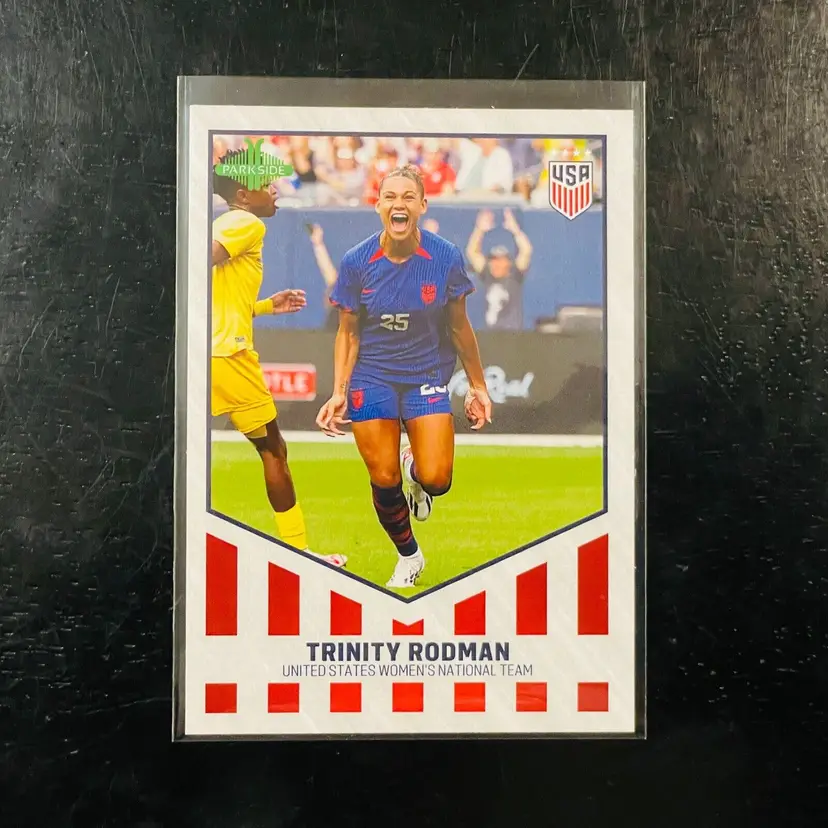 Trinity Rodman USWNT Soccer Card 2023 Parkside Recap Team Set United States USA